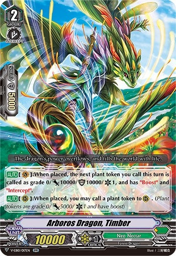 Image for Arboros Dragon, Timber (V-EB10: The Mysterious Fortune) (V-EB10/017EN) - Cardfight Vanguard