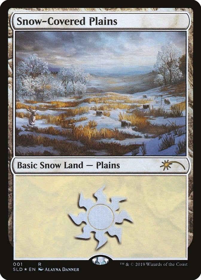 Image for Snow-Covered Plains (1) (Secret Lair Drop Series) (1) - Magic: The Gathering