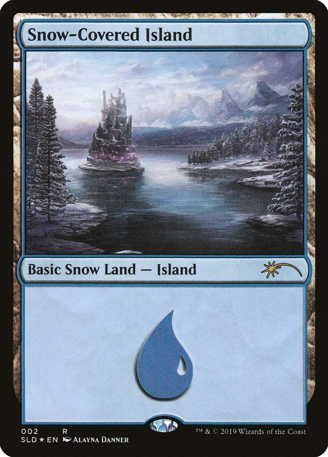 Image for Snow-Covered Island (2) (Secret Lair Drop Series) (2) - Magic: The Gathering