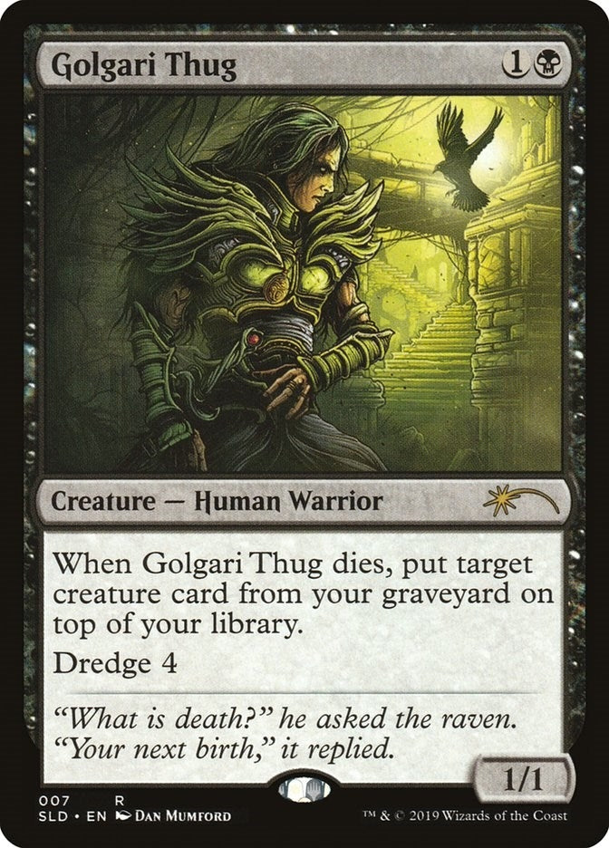 Image for Golgari Thug (Secret Lair Drop Series) (7) - Magic: The Gathering