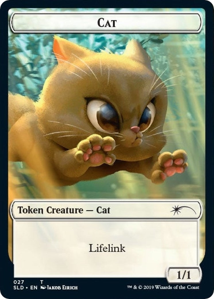 Image for Cat (027) // Cat (028) Double-sided Token (Secret Lair Drop Series) (27) - Magic: The Gathering