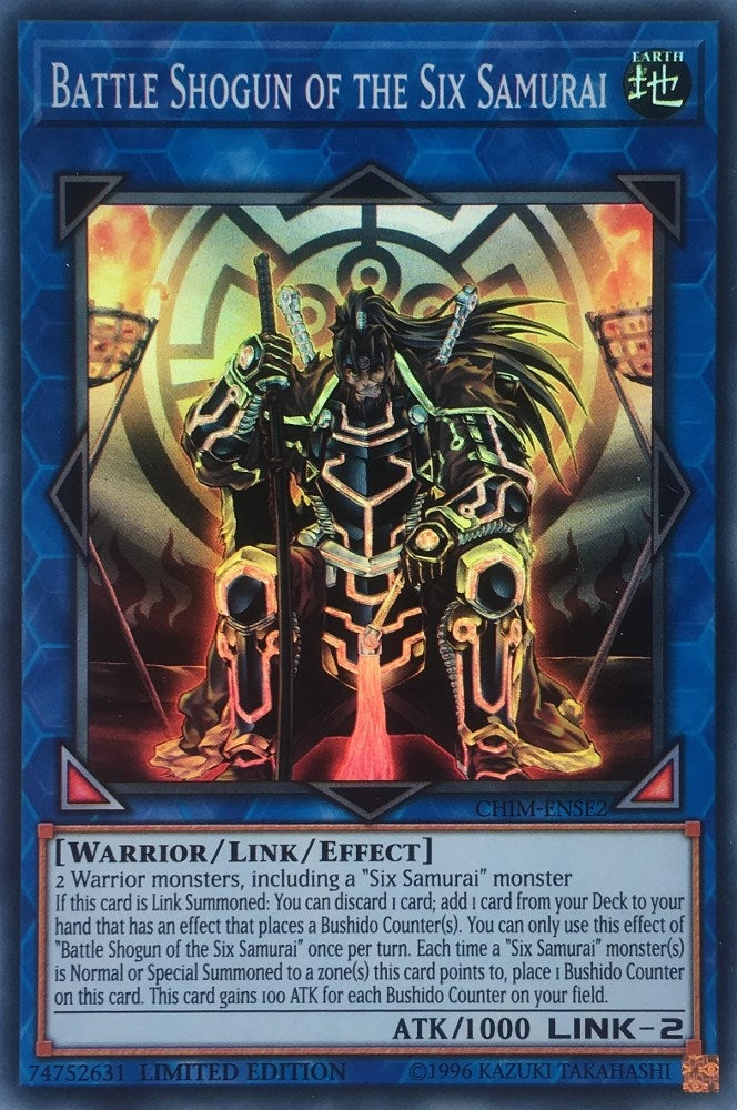Image for Battle Shogun of the Six Samurai (Chaos Impact) (CHIM-ENSE2) - YuGiOh