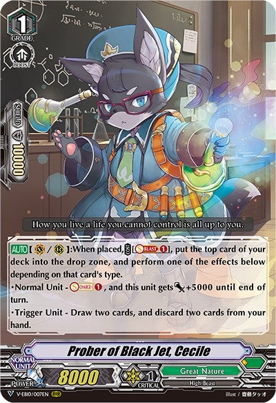 Image for Prober of Black Jet, Cecile (V-EB10: The Mysterious Fortune) (V-EB10/007EN) - Cardfight Vanguard