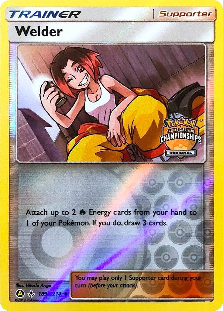 Image for Welder - 189a/214 (Regional Championships) (League & Championship Cards) (189a/214) - Pokemon