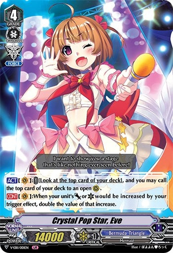 Image for Crystal Pop Star, Eve (V-EB11: Crystal Melody) (V-EB11/001EN) - Cardfight Vanguard