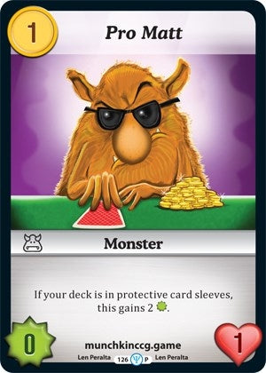 Image for Pro Matt (Grave Danger) (126) - Munchkin CCG