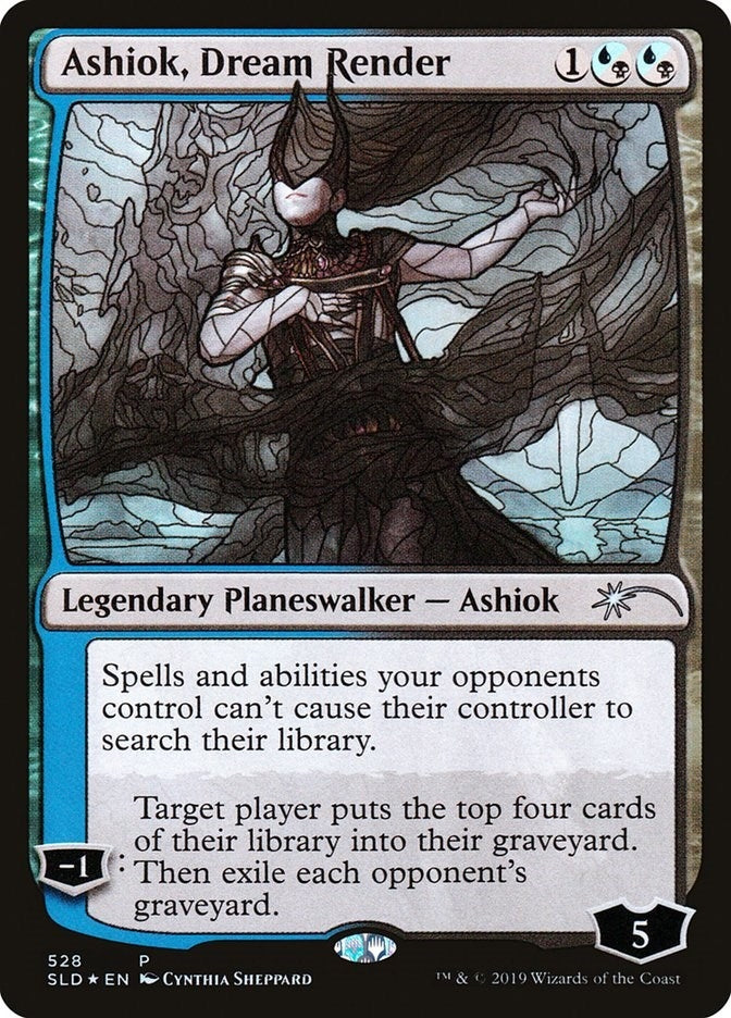 Image for Ashiok, Dream Render (Stained Glass) (Secret Lair Drop Series) (528) - Magic: The Gathering