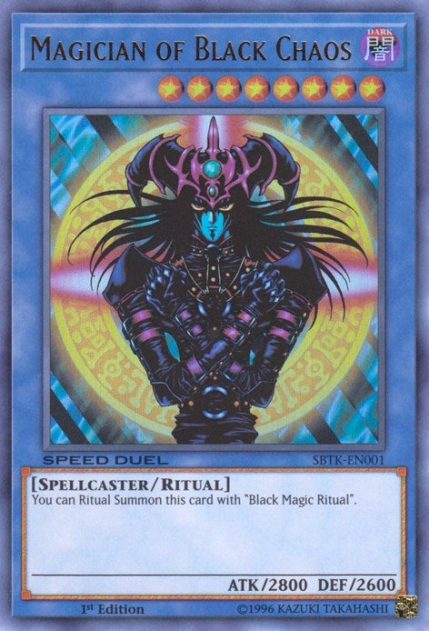 Image for Magician of Black Chaos (Speed Duel: Trials of the Kingdom) (SBTK-EN001) - YuGiOh