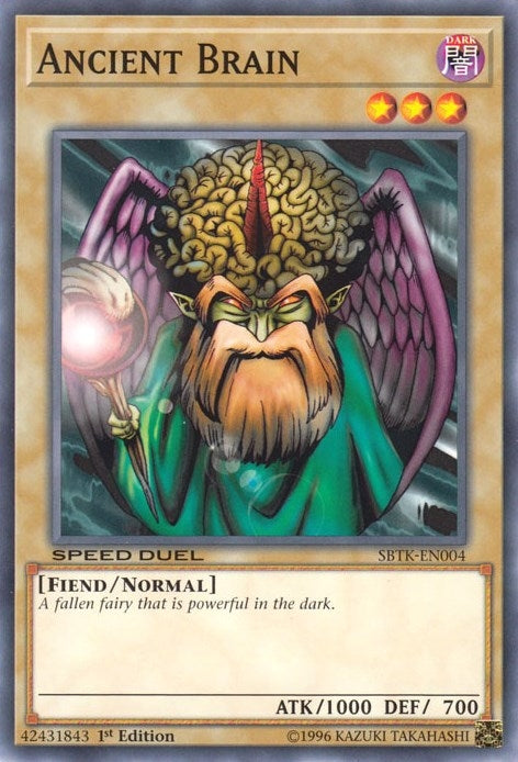 Image for Ancient Brain (Speed Duel: Trials of the Kingdom) (SBTK-EN004) - YuGiOh