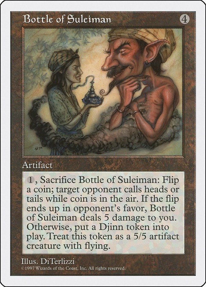 Image for Bottle of Suleiman (Fifth Edition) - Magic: The Gathering