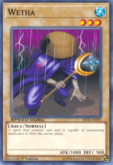 Image for Wetha (Speed Duel: Trials of the Kingdom) (SBTK-EN005) - YuGiOh