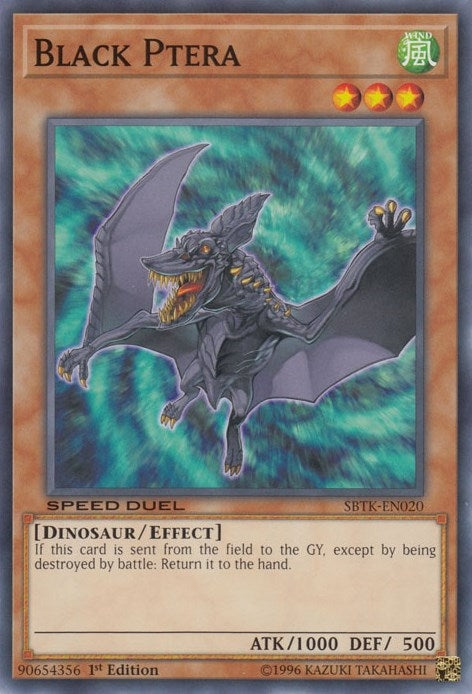 Image for Black Ptera (Speed Duel: Trials of the Kingdom) (SBTK-EN020) - YuGiOh