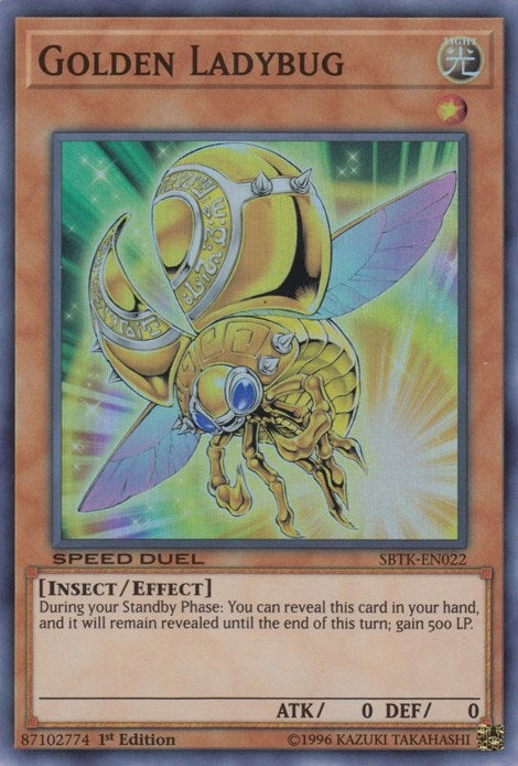 Image for Golden Ladybug (Speed Duel: Trials of the Kingdom) (SBTK-EN022) - YuGiOh