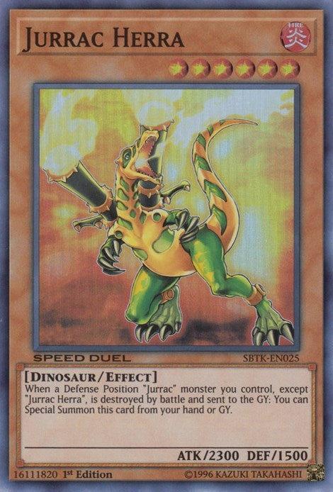 Image for Jurrac Herra (Speed Duel: Trials of the Kingdom) (SBTK-EN025) - YuGiOh