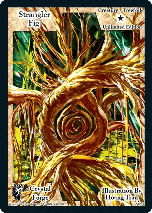 Image for Strangler Fig (Unlimited Edition) (Crystal Forge) (8) - Exodus TCG