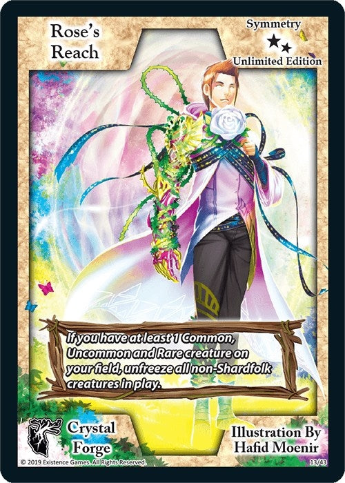 Image for Rose's Reach (Unlimited Edition) (Crystal Forge) (13) - Exodus TCG