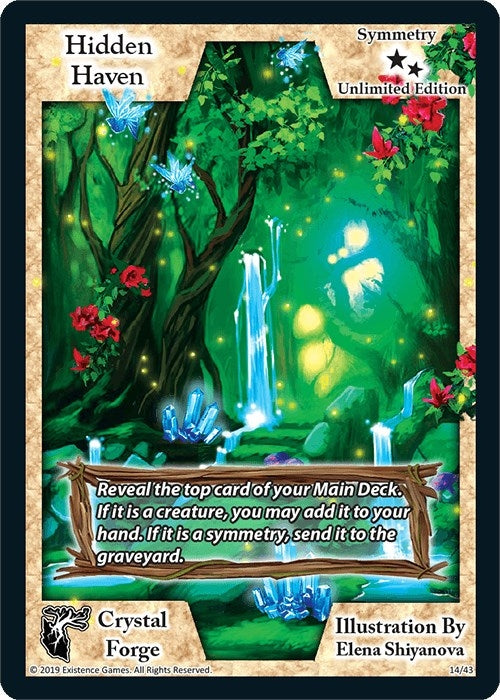 Image for Hidden Haven (Unlimited Edition) (Crystal Forge) (14) - Exodus TCG