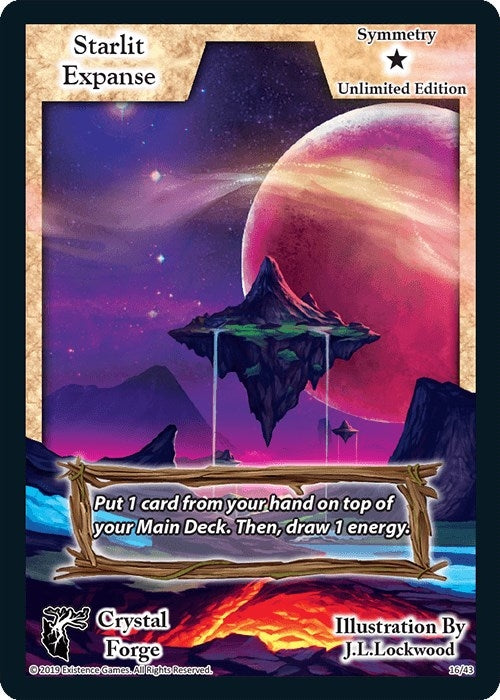 Image for Starlit Expanse (Unlimited Edition) (Crystal Forge) (16) - Exodus TCG