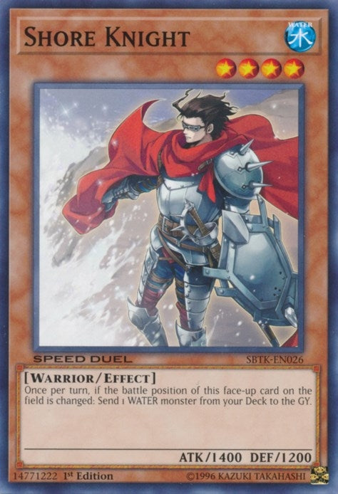 Image for Shore Knight (Speed Duel: Trials of the Kingdom) (SBTK-EN026) - YuGiOh