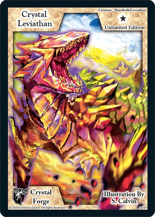 Image for Crystal Leviathan (Unlimited Edition) (Crystal Forge) (30) - Exodus TCG