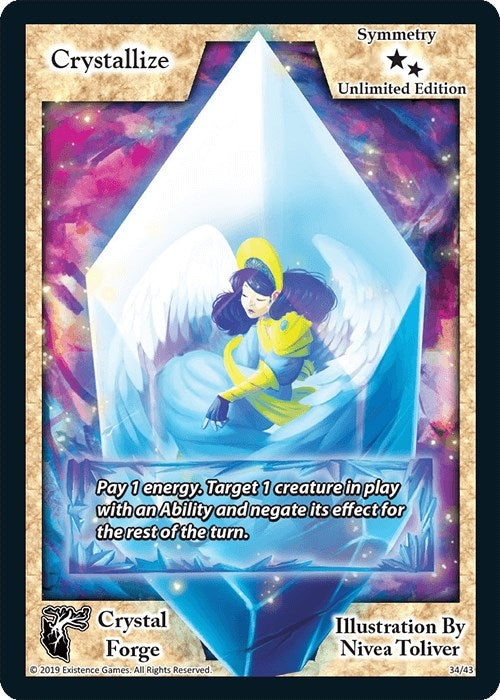 Image for Crystallize (Unlimited Edition) (Crystal Forge) (34) - Exodus TCG