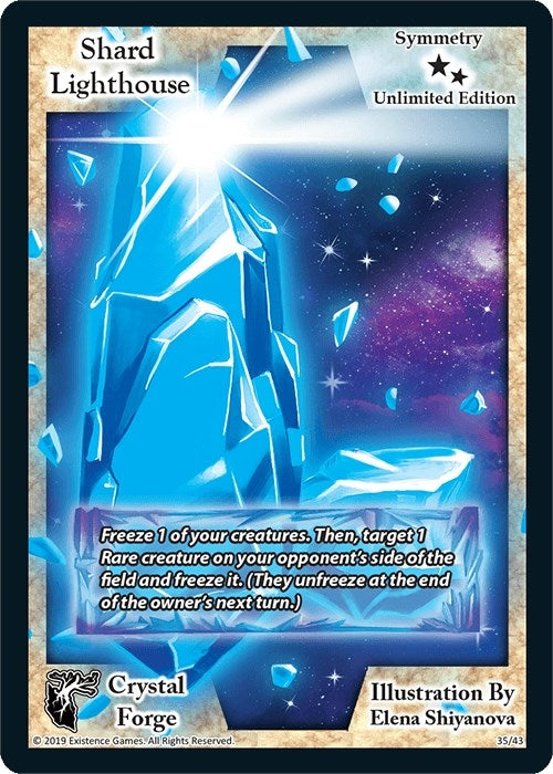 Image for Shard Lighthouse (Unlimited Edition) (Crystal Forge) (35) - Exodus TCG