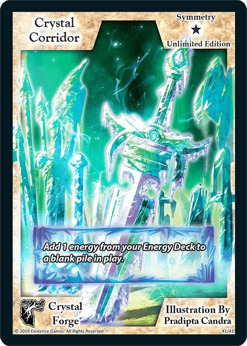 Image for Crystal Corridor (Unlimited Edition) (Crystal Forge) (41) - Exodus TCG