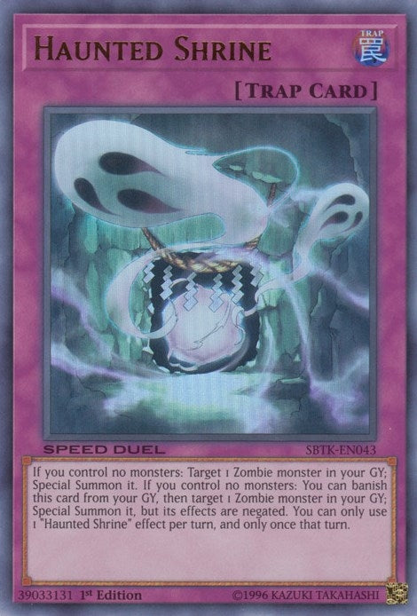 Image for Haunted Shrine (Speed Duel: Trials of the Kingdom) (SBTK-EN043) - YuGiOh