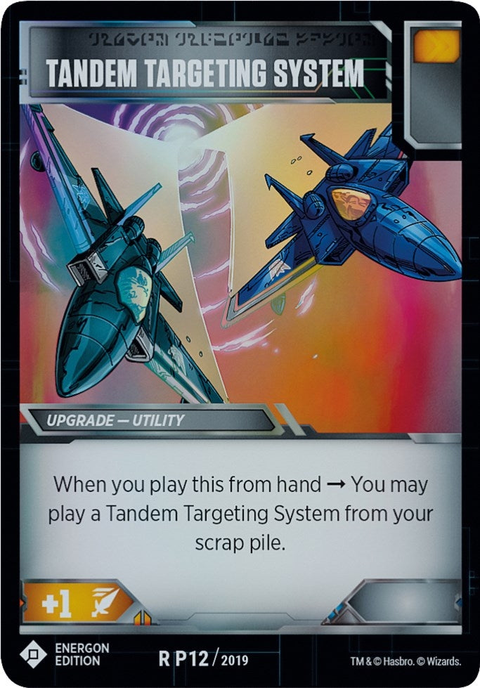 Image for Tandem Targeting System (Energon Edition) (Wave 1) (P12/2019) - Transformers TCG