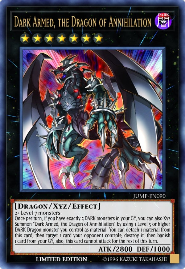 Image for Dark Armed, the Dragon of Annihilation (Shonen Jump Magazine Promos) (JUMP-EN090) - YuGiOh