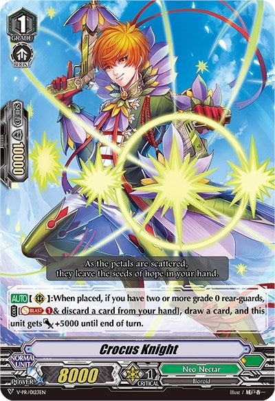 Image for Crocus Knight (V Promo Cards) (V-PR/0123EN) - Cardfight Vanguard