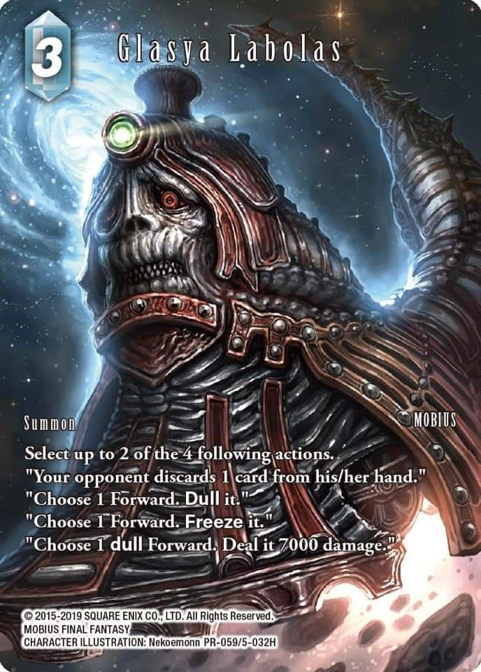 Image for Glasya Labolas (FF: Promo Cards) (P-059/5-032H) - Final Fantasy TCG