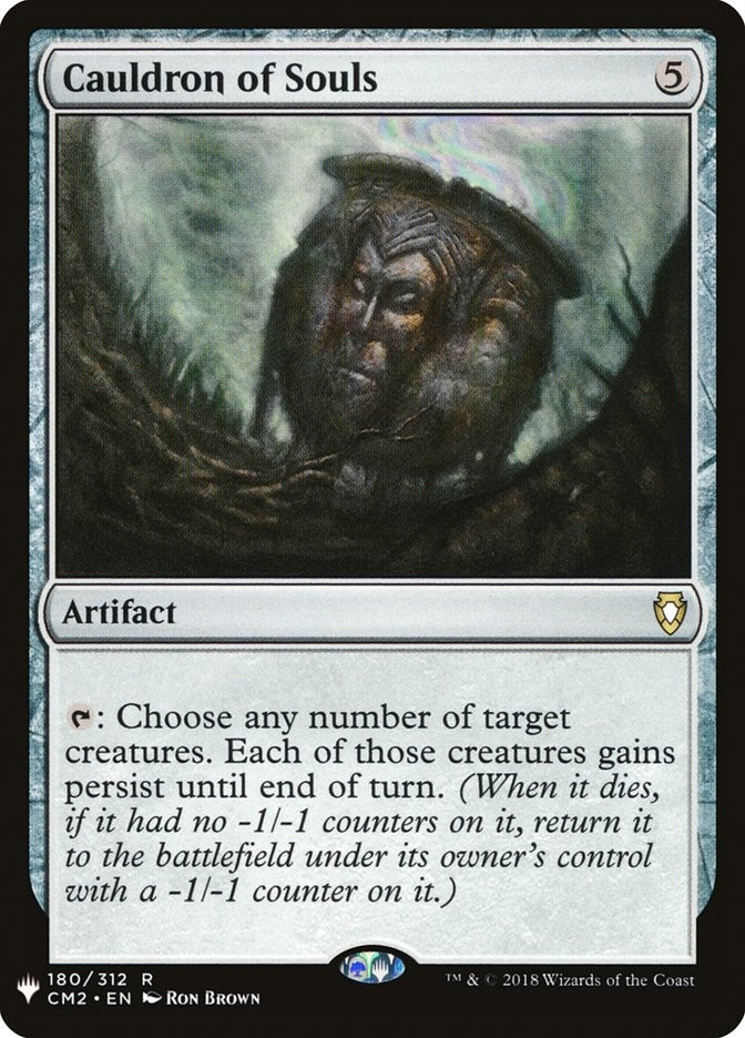 Image for Cauldron of Souls (The List Reprints) (180) - Magic: The Gathering