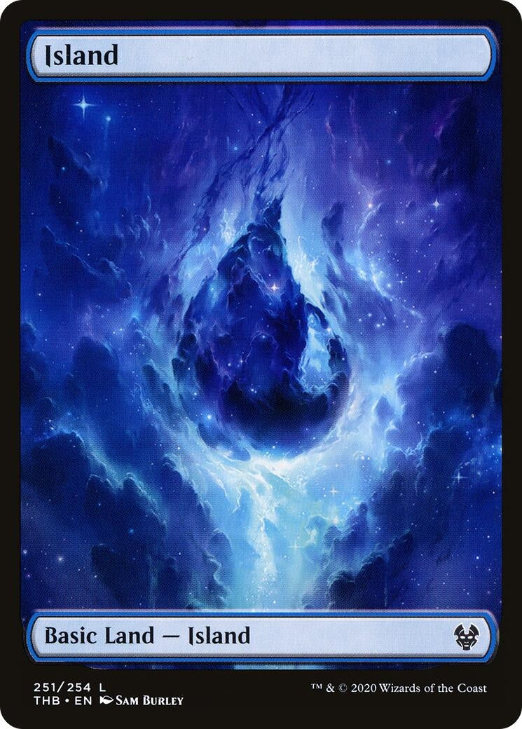 Image for Island (Theros Beyond Death) (251) - Magic: The Gathering
