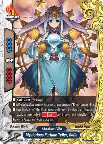 Image for Mysterious Fortune Teller, Sofia (Re: Collection Vol.1) (S-RC01/019EN) - Future Card BuddyFight