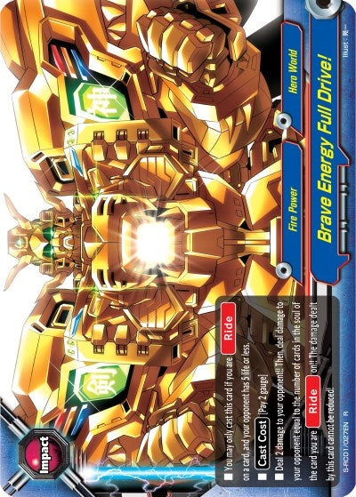 Image for Brave Energy Full Drive! (Re: Collection Vol.1) (S-RC01/027EN) - Future Card BuddyFight
