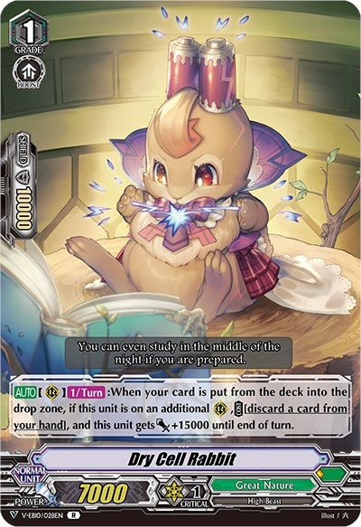 Image for Dry Cell Rabbit (V-EB10: The Mysterious Fortune) (V-EB10/028EN) - Cardfight Vanguard
