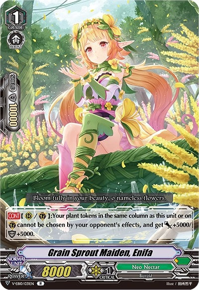 Image for Grain Sprout Maiden, Enifa (V-EB10: The Mysterious Fortune) (V-EB10/031EN) - Cardfight Vanguard