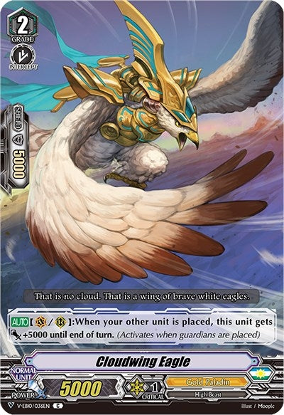 Image for Cloudwing Eagle (V-EB10: The Mysterious Fortune) (V-EB10/036EN) - Cardfight Vanguard