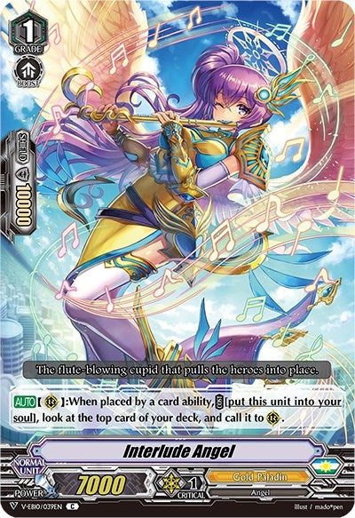 Image for Interlude Angel (V-EB10: The Mysterious Fortune) (V-EB10/039EN) - Cardfight Vanguard