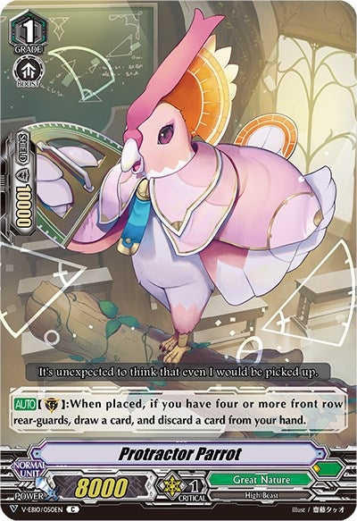 Image for Protractor Parrot (V-EB10: The Mysterious Fortune) (V-EB10/050EN) - Cardfight Vanguard