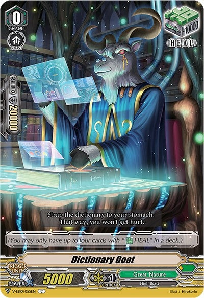 Image for Dictionary Goat (V-EB10: The Mysterious Fortune) (V-EB10/055EN) - Cardfight Vanguard