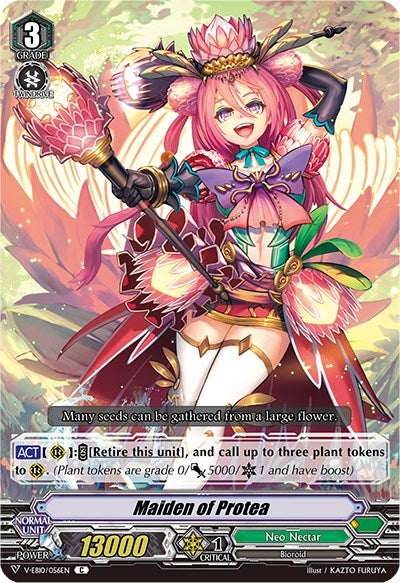 Image for Maiden of Protea (V-EB10: The Mysterious Fortune) (V-EB10/056EN) - Cardfight Vanguard