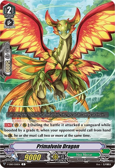Image for Primalvein Dragon (V-EB10: The Mysterious Fortune) (V-EB10/058EN) - Cardfight Vanguard