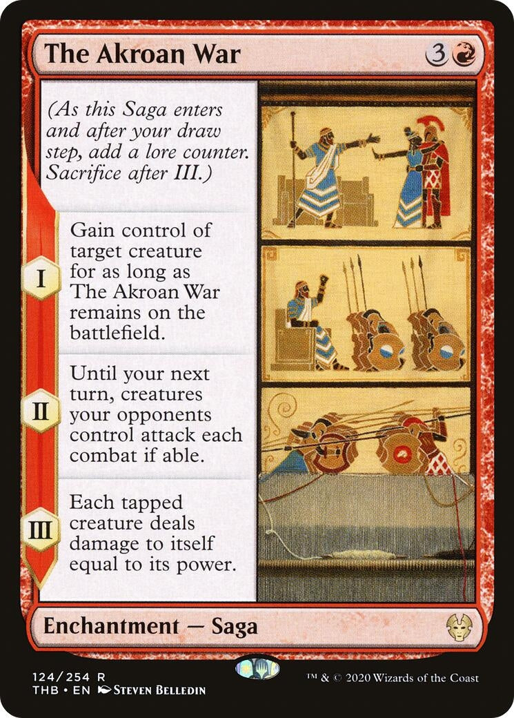 Image for The Akroan War (Theros Beyond Death) (124) - Magic: The Gathering