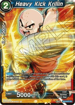 Image for Heavy Kick Krillin (Expansion Deck Box Set 10: Namekian Surge) (EX10-01) - Dragon Ball Super: Masters