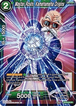 Image for Master Roshi, Kamehameha Origins (Expansion Deck Box Set 10: Namekian Surge) (EX10-02) - Dragon Ball Super: Masters