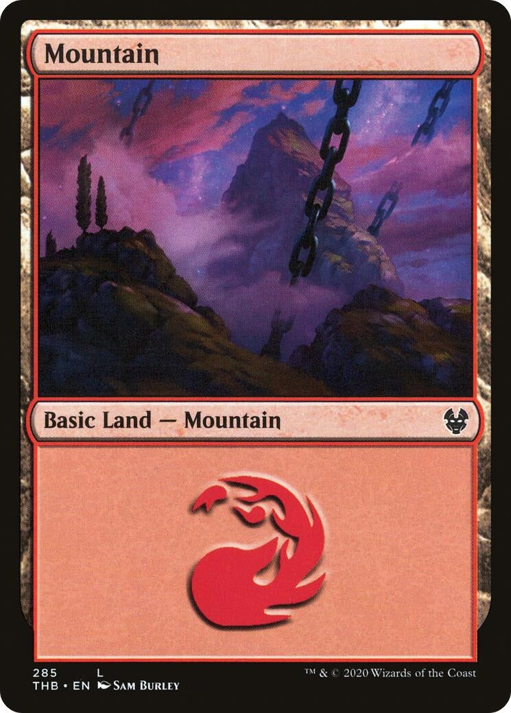 Image for Mountain (285) (Theros Beyond Death) (285) - Magic: The Gathering