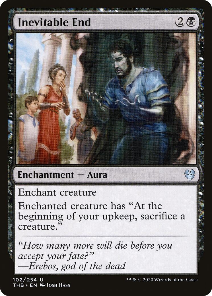 Image for Inevitable End (Theros Beyond Death) (102) - Magic: The Gathering