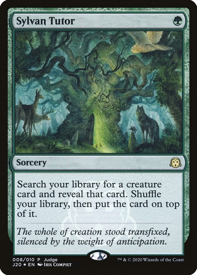 Image for Sylvan Tutor (Judge Promos) (8) - Magic: The Gathering